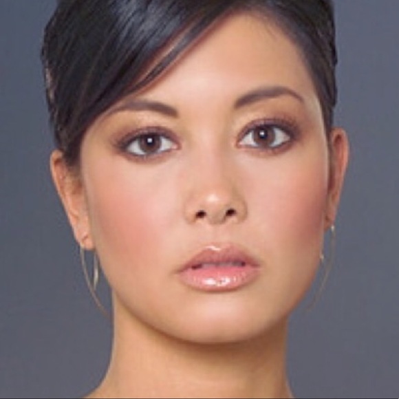 14K 𝗦𝗢𝗟𝗜𝗗 Yellow Gold Hooked On Hoops Upside Down Threader Earrings 2” Long - Picture 5 of 12